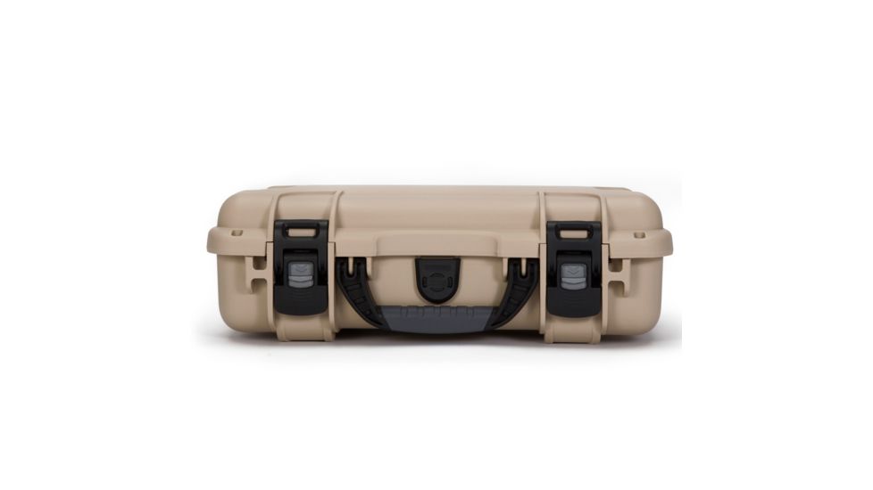 Nanuk 910 Protective Hard Case, 14.3in, Waterproof, Tan, 910S-000TN-0A0