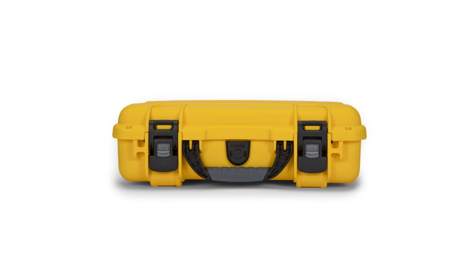 Nanuk 910 Protective Hard Case, 14.3in, Waterproof, Yellow, 910S-000YL-0A0
