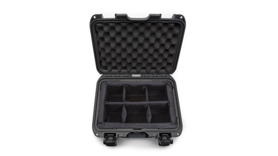 Nanuk 915 Case w/padded divider - Graphite, 915S-020GP-0A0