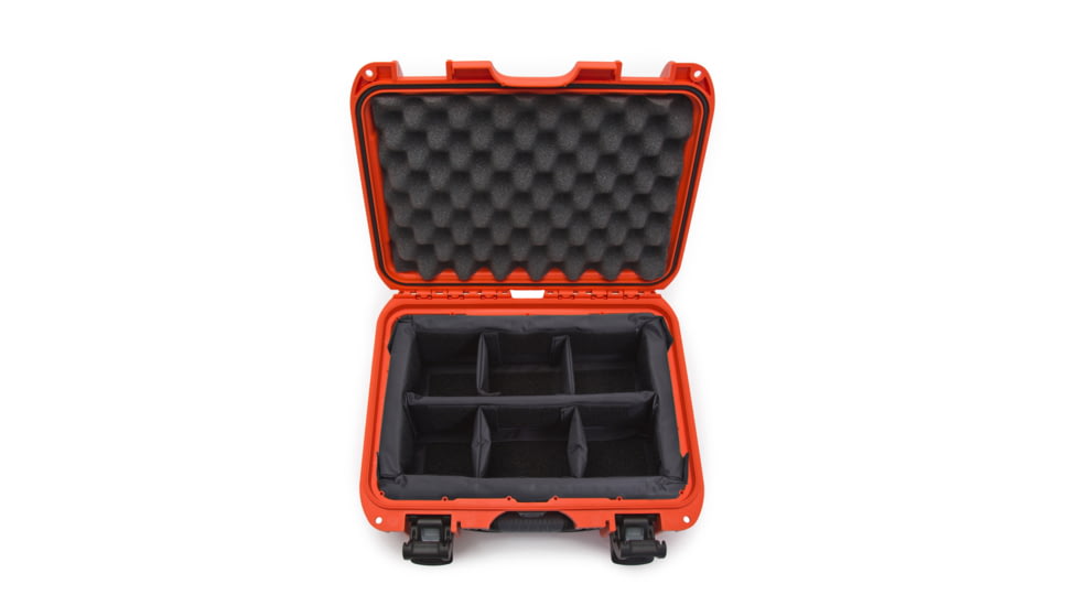 Nanuk 915 Case w/padded divider - Orange, 915S-020OR-0A0