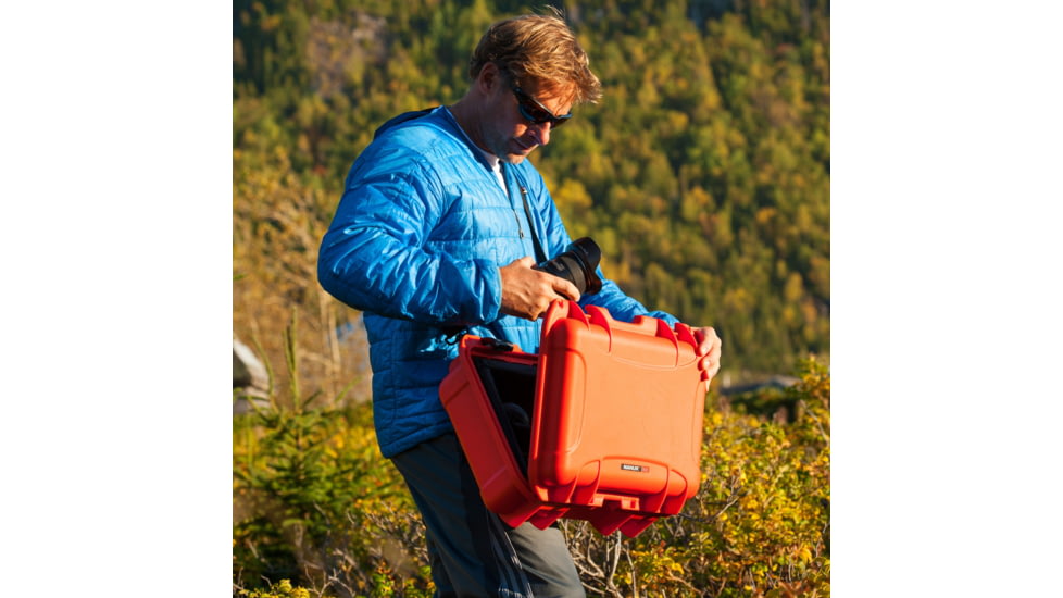 Nanuk 915 Waterproof/Crushproof Case - Orange, 915S-000OR-0A0