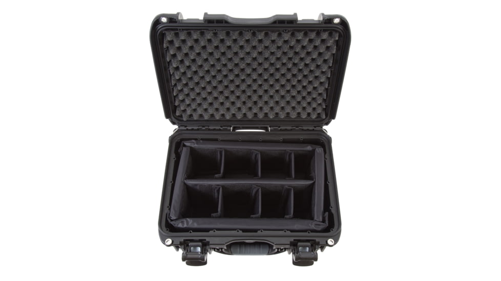 Nanuk 918 Hard Case w/ Padded Divider, Black, 918S-020BK-0A0
