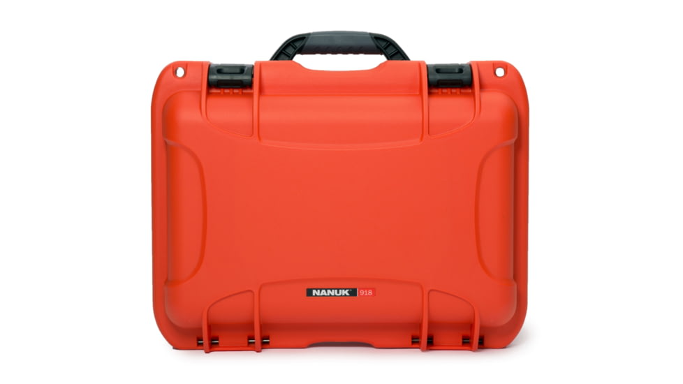 Nanuk 918 Protective Case w/Padded Divider, Orange, Medium, 918S-020OR-0A0