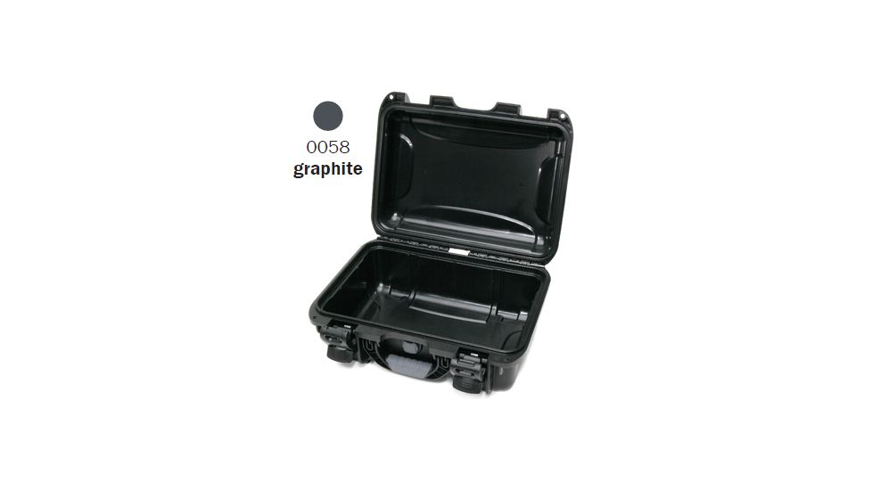 Nanuk 920 Water/Crush Proof Case - Graphite, 920S-000GP-0A0