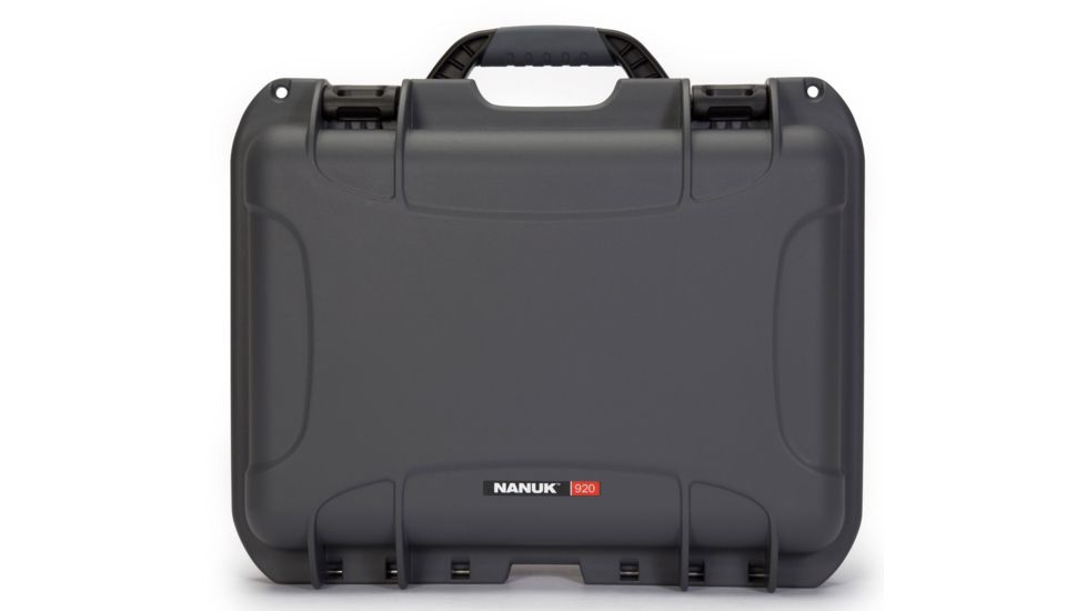 Nanuk 920 Water/Crush Proof Case - Graphite, 920S-010GP-0A0