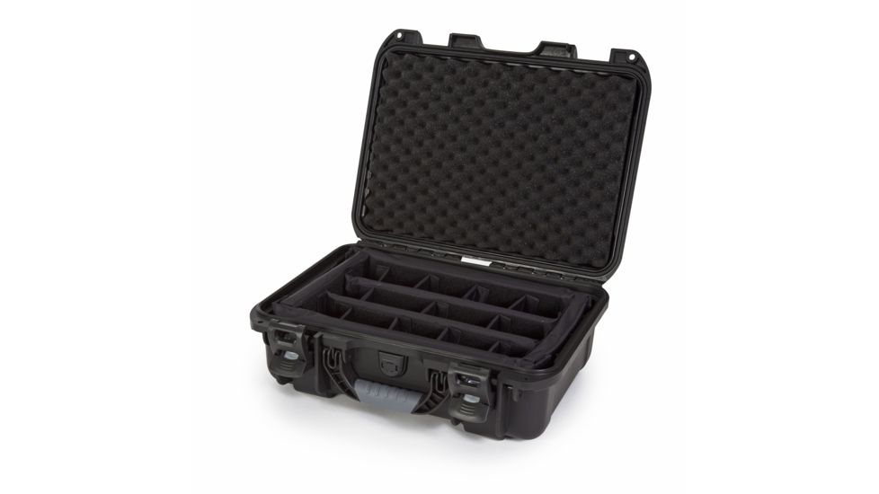 Nanuk 920 Water/Crush Proof Case w/Padded Divider - Black, 920S-020BK-0A0