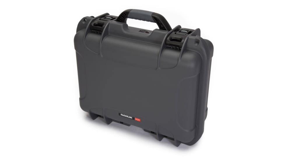 Nanuk 920 Water/Crush Proof Case w/Padded Divider - Graphite, 920S-020GP-0A0