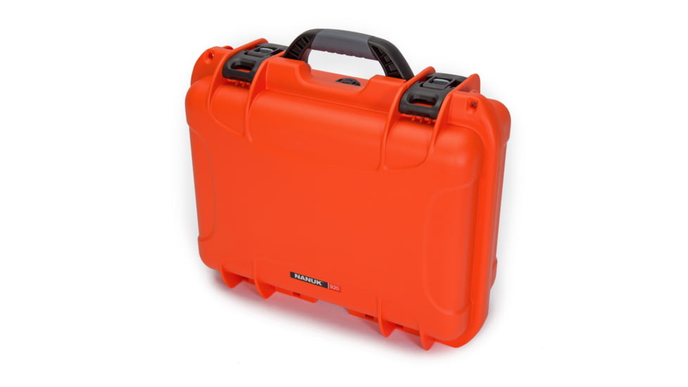 Nanuk 920 Water/Crush Proof Case w/Padded Divider - Orange, 920S-020OR-0A0