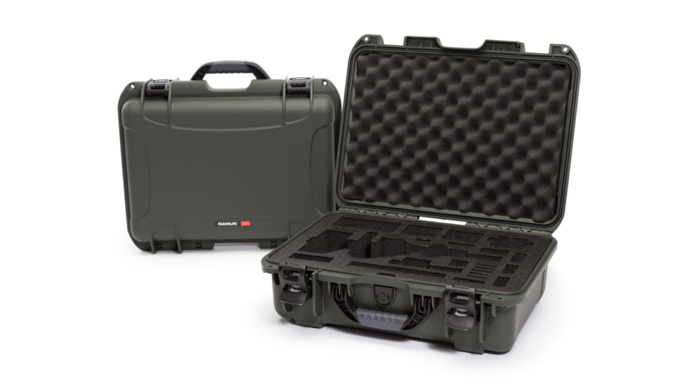Nanuk 925 Water/Crush Proof Case - Olive, 925S-010OL-0A0
