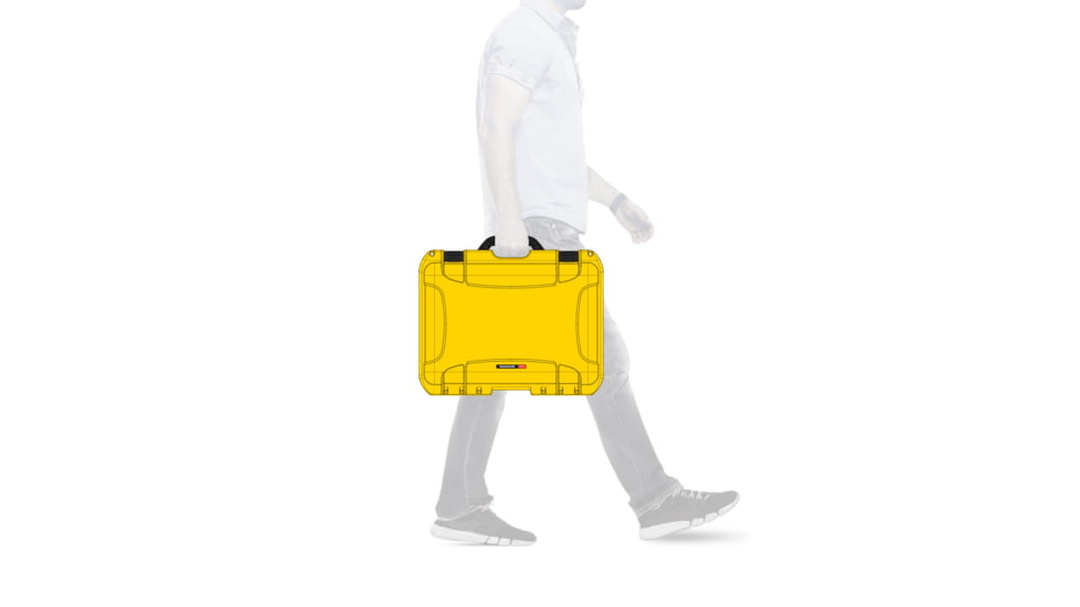 Nanuk 925 Water/Crush Proof Case - Yellow, 925S-010YL-0A0