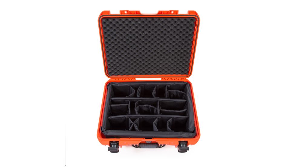 Nanuk 940 Case w/padded divider - Orange, 940S-020OR-0A0