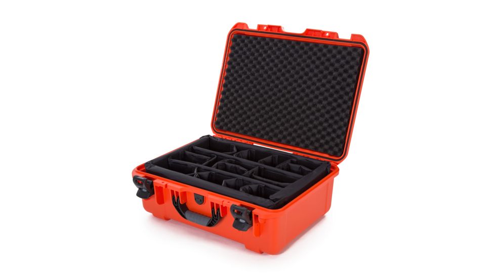 Nanuk 940 Case w/padded divider - Orange, 940S-020OR-0A0