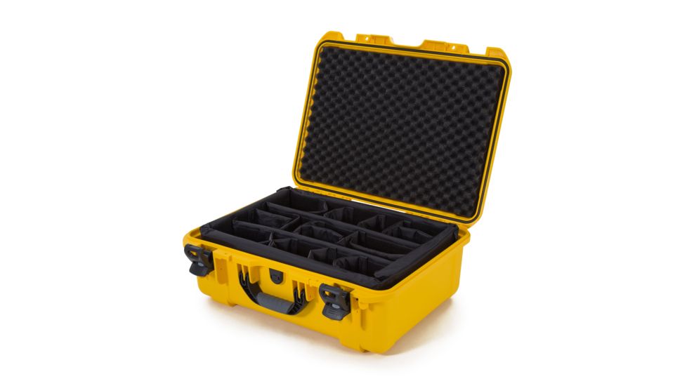 Nanuk 940 Case w/padded divider - Yellow, 940S-020YL-0A0