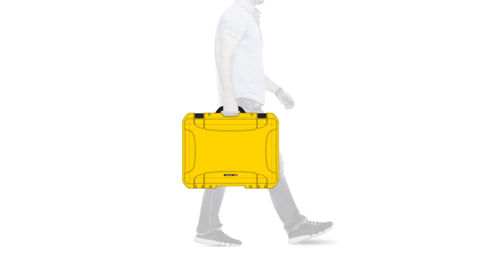 Nanuk 940 Water/Crush Proof Case - Yellow, 940S-000YL-0A0