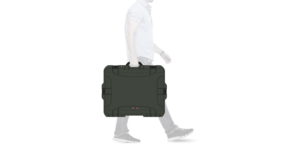 Nanuk 945 Case w/padded divider - Olive, 945S-020OL-0A0