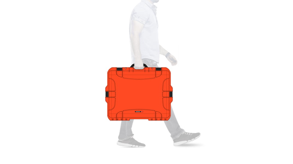Nanuk 945 Case w/padded divider - Orange, 945S-020OR-0A0