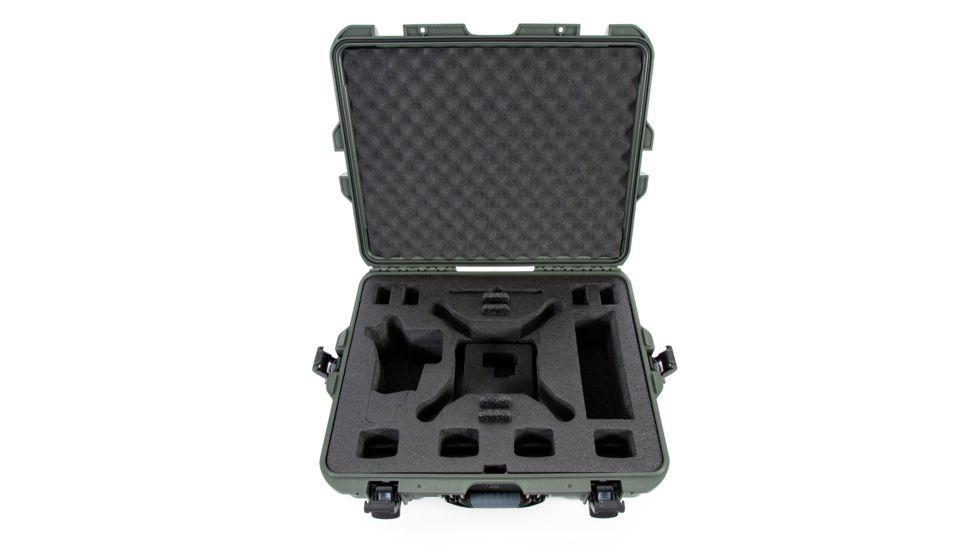Nanuk 945 Nanuk Case w/foam insert for DJI Phantom 4, Olive, 945S-080OL-0A0-15630