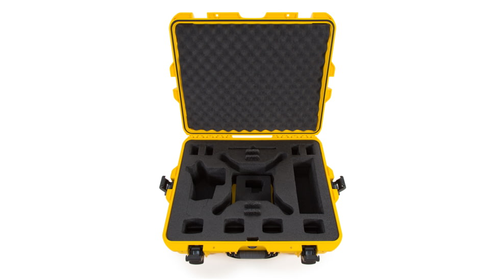 Nanuk 945 Nanuk Case w/foam insert for DJI Phantom 4, Yellow, 945S-080YL-0A0-15630