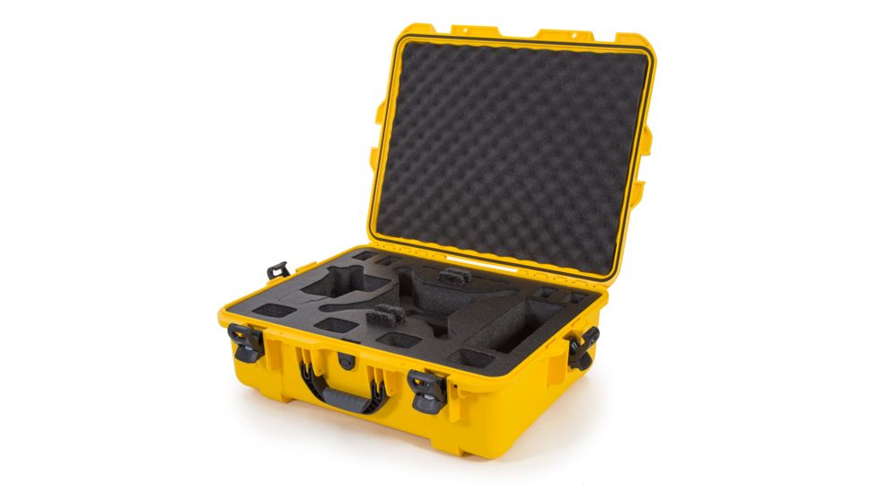 Nanuk 945 Nanuk Case w/foam insert for DJI Phantom 4, Yellow, 945S-080YL-0A0-15630