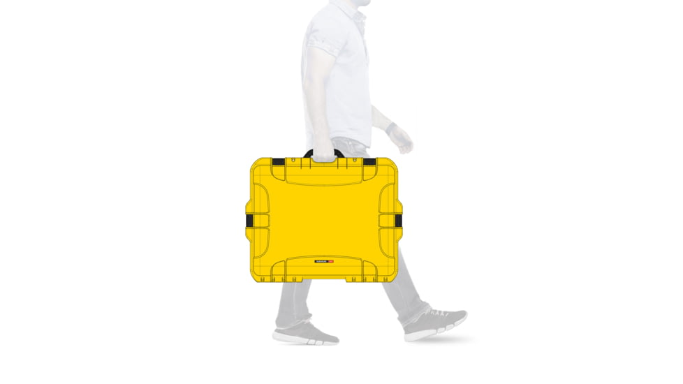 Nanuk 945 Water/Crush Proof Case - Yellow, 945S-010YL-0A0