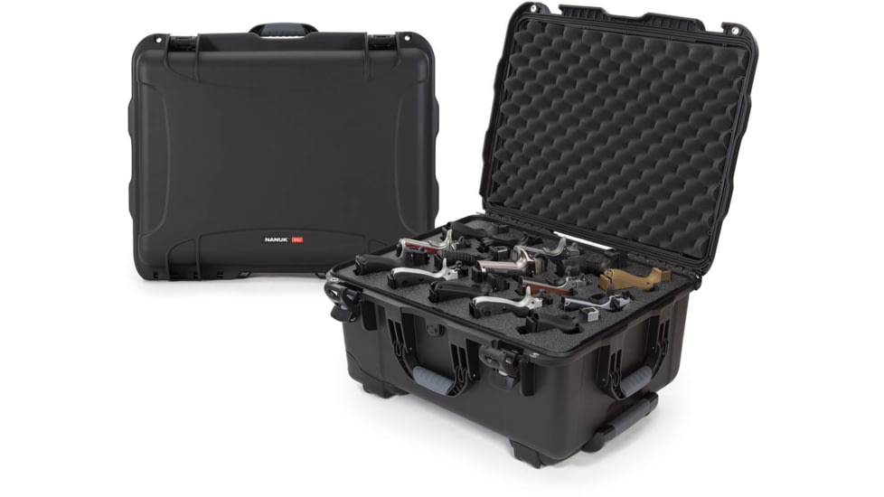 Nanuk 950 Case with Lid Organizer and Divider, Black, 950S-060BK-0A0