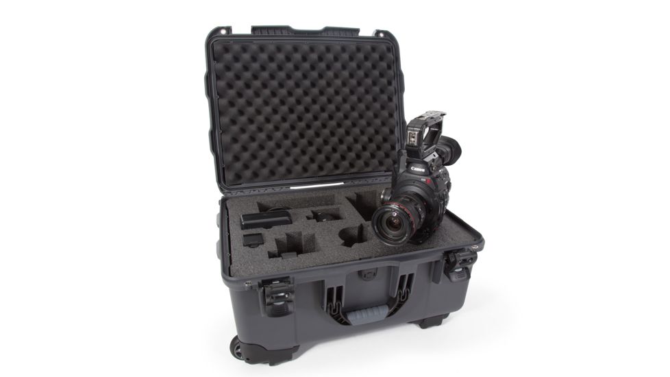 Nanuk 950 Hard Plastic Case, Graphite, Large, 950S-000GP-0A0