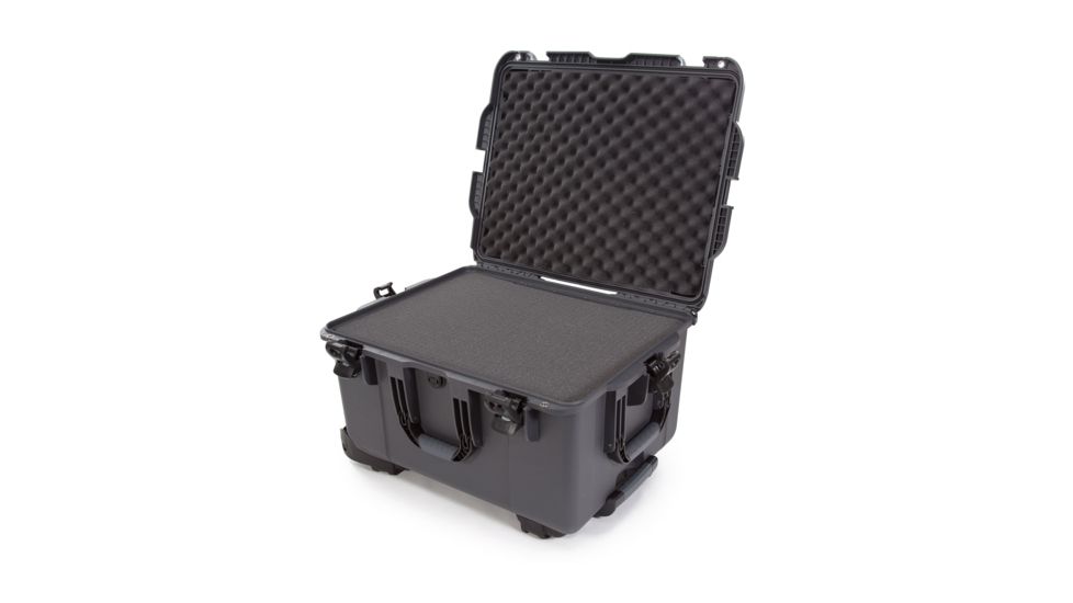 Nanuk 960 Protective Case w/ Cubed Foam, Graphite, Large, 960S-010GP-0A0