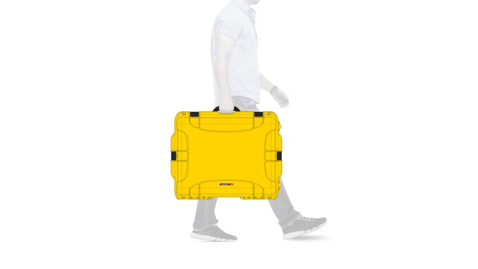 Nanuk 960 Hard Plastic Case, Yellow, 960S-000YL-0A0