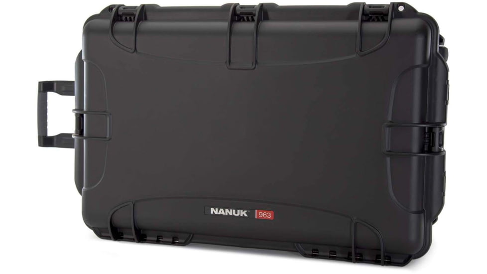 Nanuk 963 Protective Hard Case, 32.5in, Black, Large, 963S-000BK-0A0