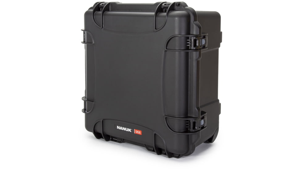 Nanuk 968 Case with Padded Divider, Black, 968S-020BK-0A0