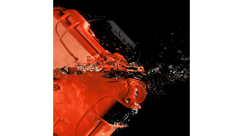 Nanuk Case 962 w/Padded Divider, Orange, Large, 962S-020OR-0A0