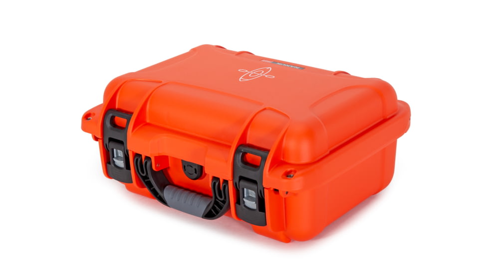 Nanuk Case 915 w/Kayak Logo, Orange, Medium, 915S-000OR-PA0-KAY01