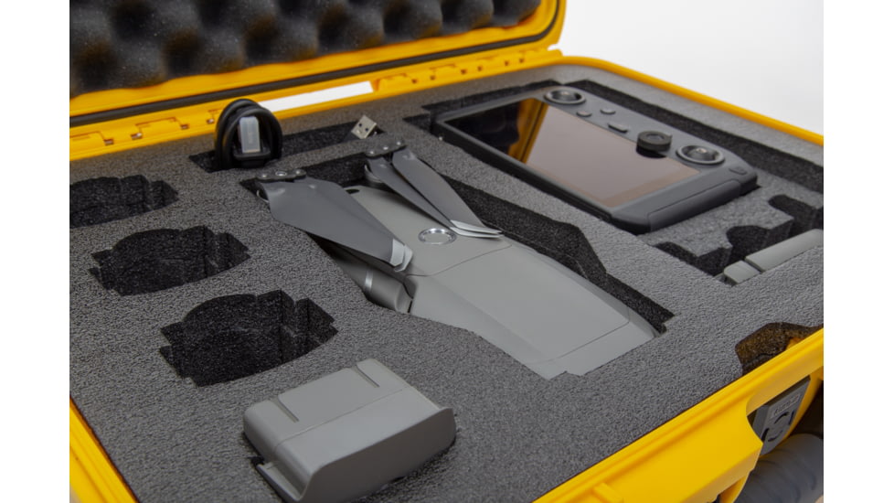 Nanuk Case 925 w/f insert for Mavic 2PZ Smart Cntlr, Yellow, Large, 925S-080YL-0A0-19056
