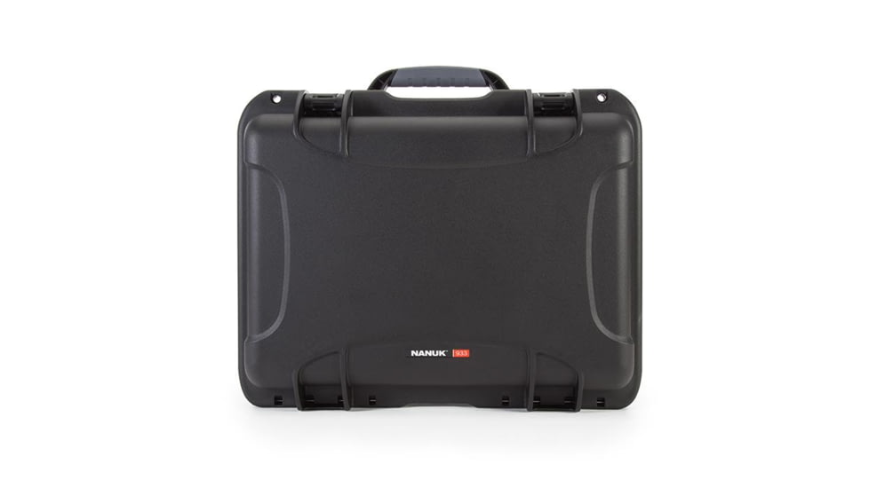 Nanuk Case 933 w/lid org./divider, Black, Large, 933S-060BK-0A0
