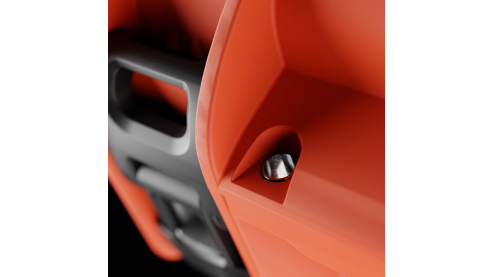 Nanuk Case 962 w/Padded Divider, Orange, Large, 962S-020OR-0A0