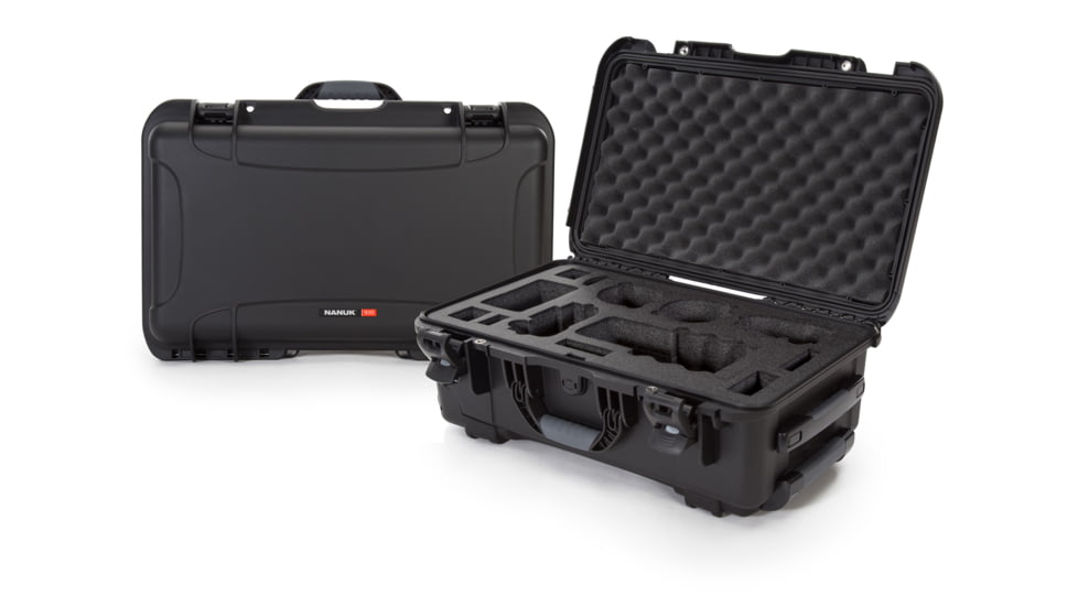Nanuk Case 935 w/foam for Sony A7, Black, Large, 935S-080BK-0A0-19017