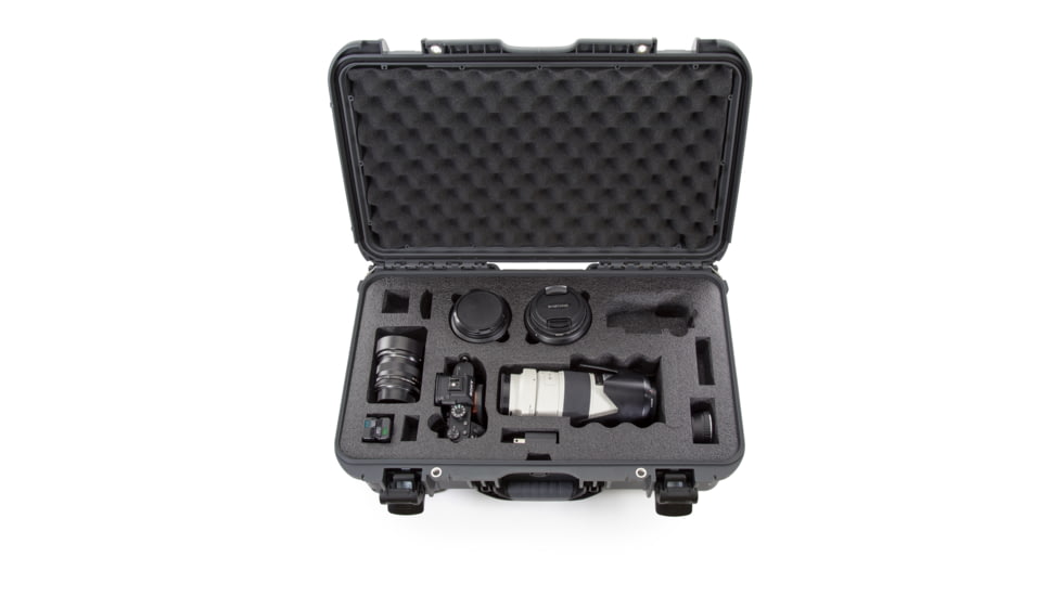 Nanuk Case 935 w/foam for Sony A7, Graphite, Large, 935S-080GP-0A0-19017