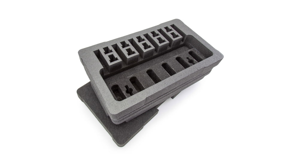 Nanuk Case 938 w/Lid Org, Black, Large, 938S-070BK-0A0-21019