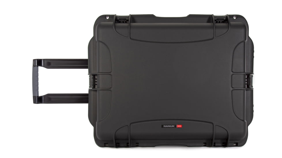 Nanuk Case 955 w/lid org. - w/divider, Black, Large, 955S-060BK-0A0