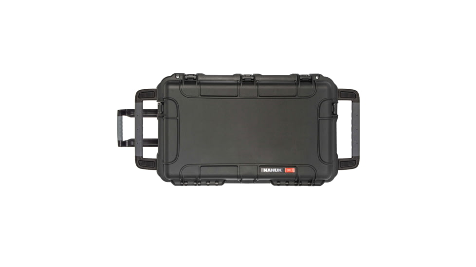 Nanuk Case 962 w/Padded Divider, Black, Large, 962S-020BK-0A0
