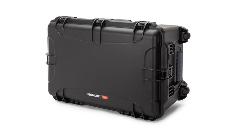 Nanuk Case 965 w/foam, Black, Large, 965S-010BK-0A0