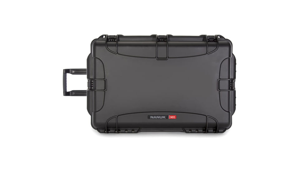 Nanuk Case 965 w/Lid Org w/ Divider, Black, Large, 965S-060BK-0A0