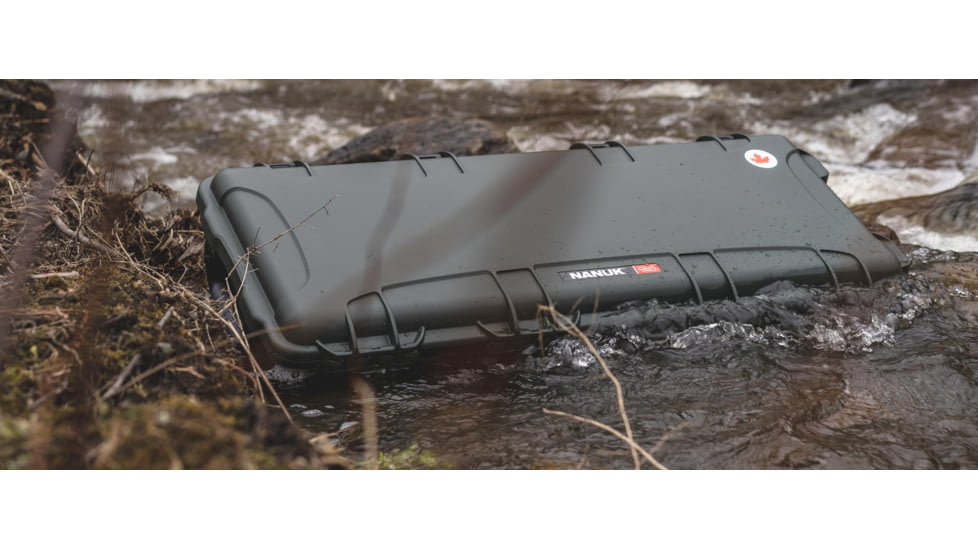 Nanuk Case 985 w/foam Take down, Black, Long, 985S-081BK-0A0-18332