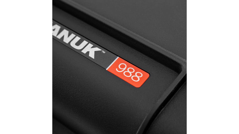 Nanuk Case 988 Standard, Black, Large, 988S-000BK-0A0