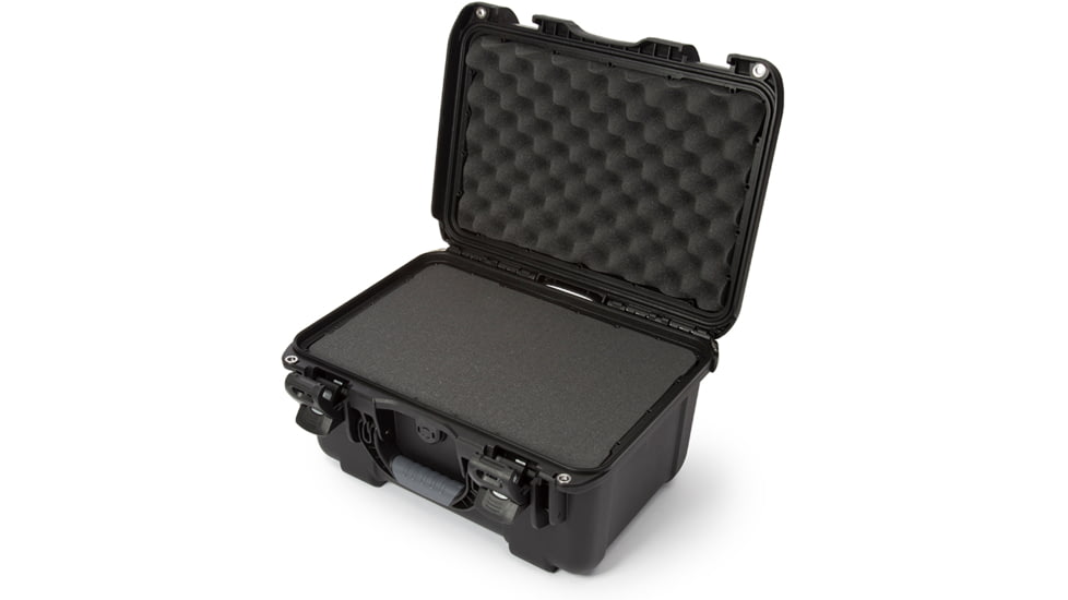 Nanuk 918 Protective Case w/ Cubed Foam, Black, Medium, 918S-010BK-0A0