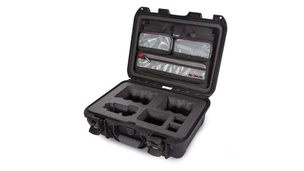 Nanuk Case w/lid org. w/foam insert for Sony A7, Black, Medium, 920S-070BK-0A0-19135