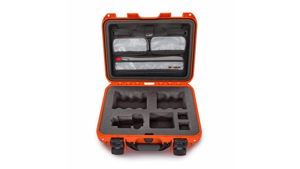 Nanuk Case w/lid org. w/foam insert for Sony A7, Orange, Medium, 920S-070OR-0A0-19135