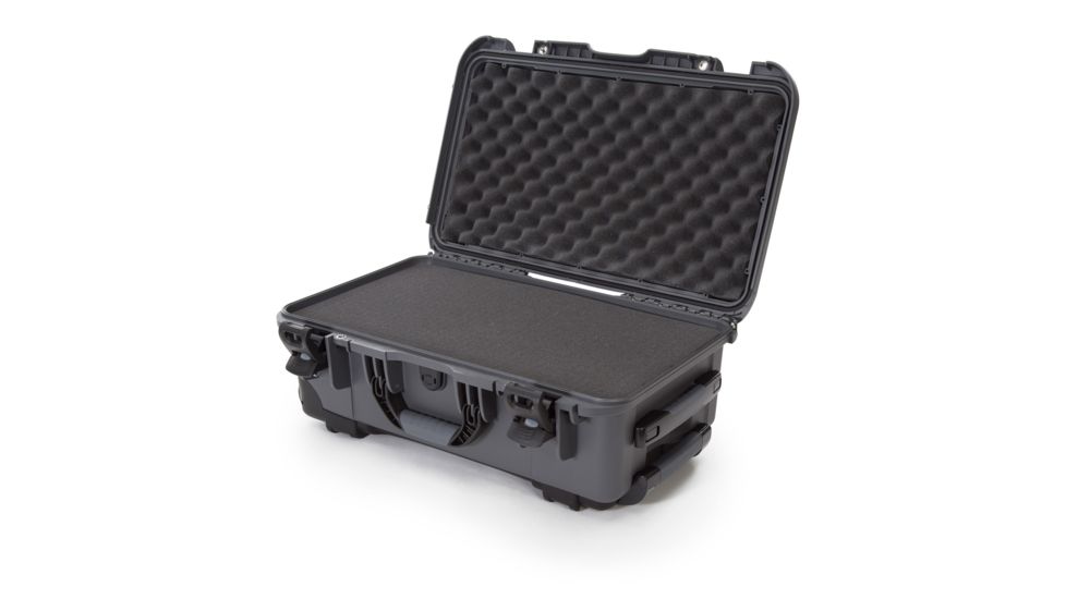 Nanuk 935 Protective Hard Case w/ Customizable Foam Insert, 22in, Graphite, 935S-010GP-0A0