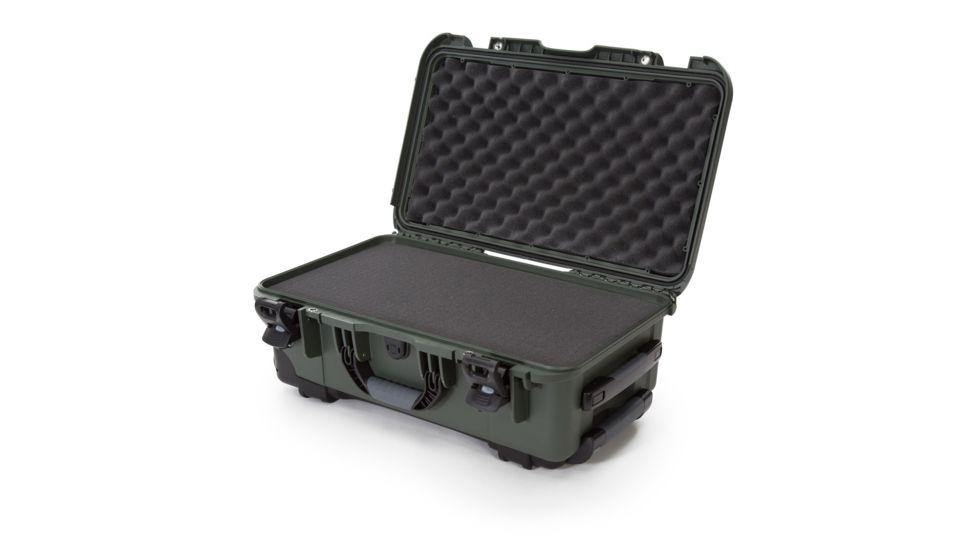 Nanuk 935 Protective Hard Case w/ Customizable Foam Insert, 22in, Olive, 935S-010OL-0A0