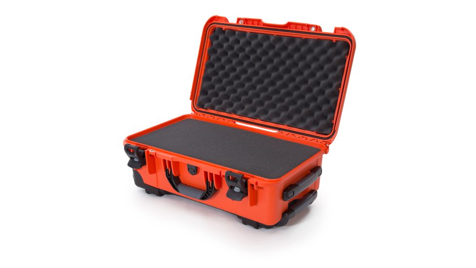 Nanuk 935 Protective Hard Case w/ Customizable Foam Insert, 22in, Orange, 935S-010OR-0A0